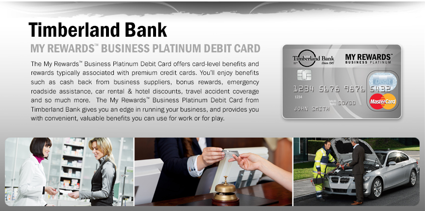 My Rewards&reg; Business Platinum Debit Card