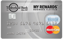 My Rewards&reg; Business Platinum Debit Card