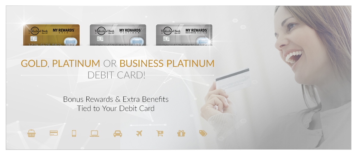 Get the My Rewards Platinum Debit Card!